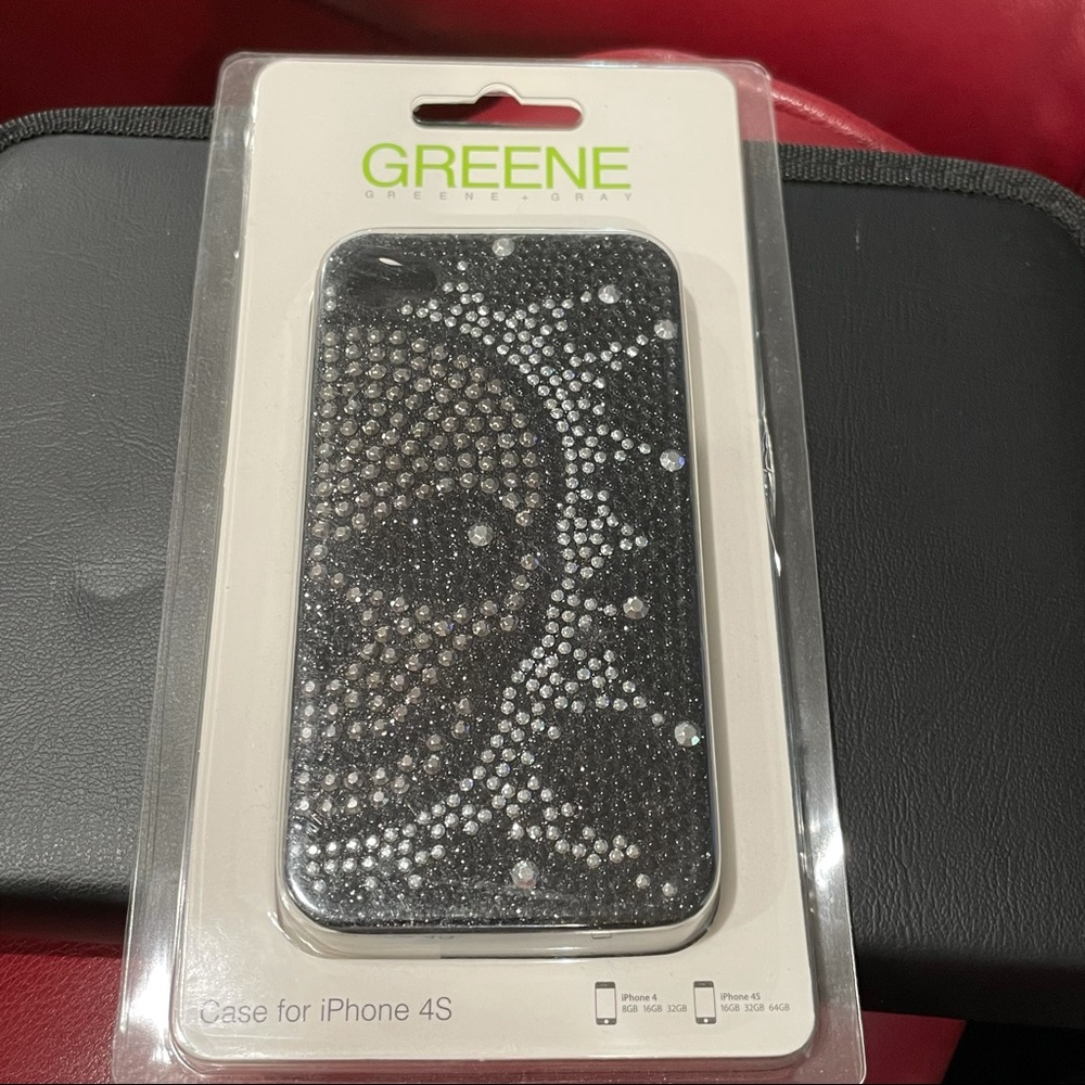 iPhone case with crystal skull
